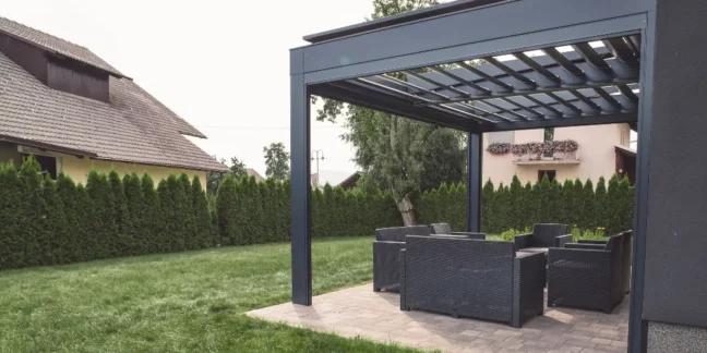 Distance pergola voisin